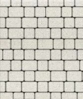 Тротуарная плитка Классико, 40 мм, белый