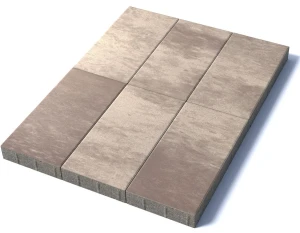 Купите прямоугольную тротуарную плитку от производителя «Поревит»