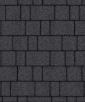 Тротуарная плитка Старый город, 60 мм, мрамор, черный