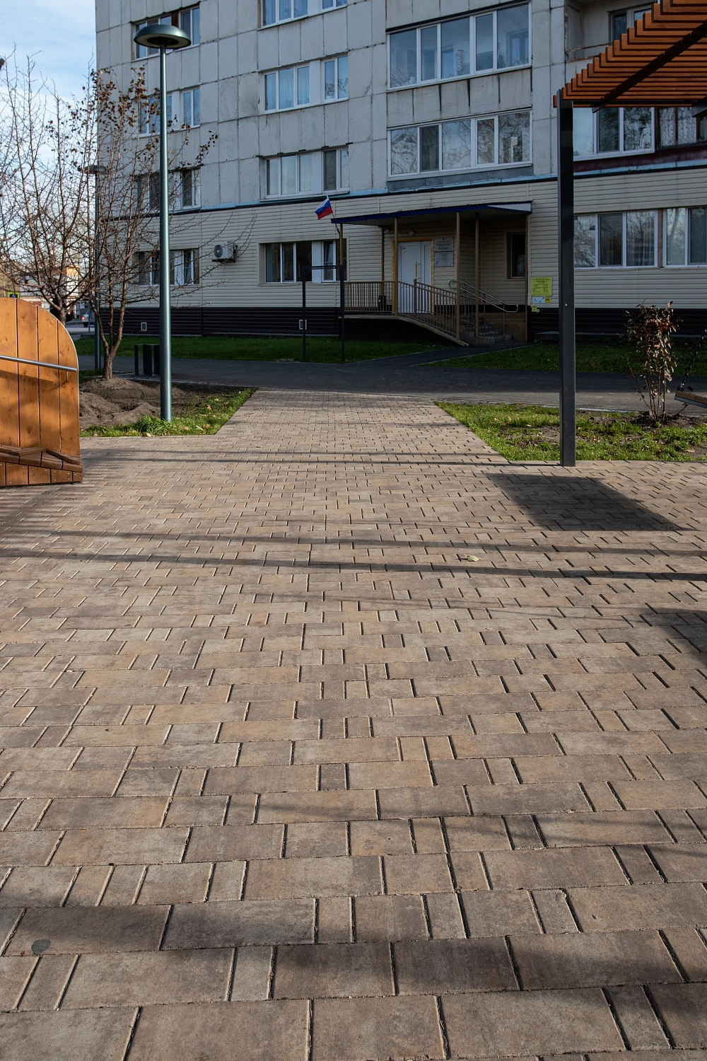 Сквер Радужный в Тюмени