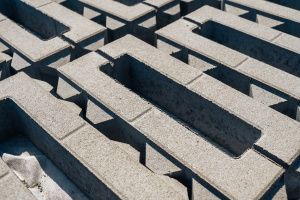 Газонная решетка, 85 мм, серый