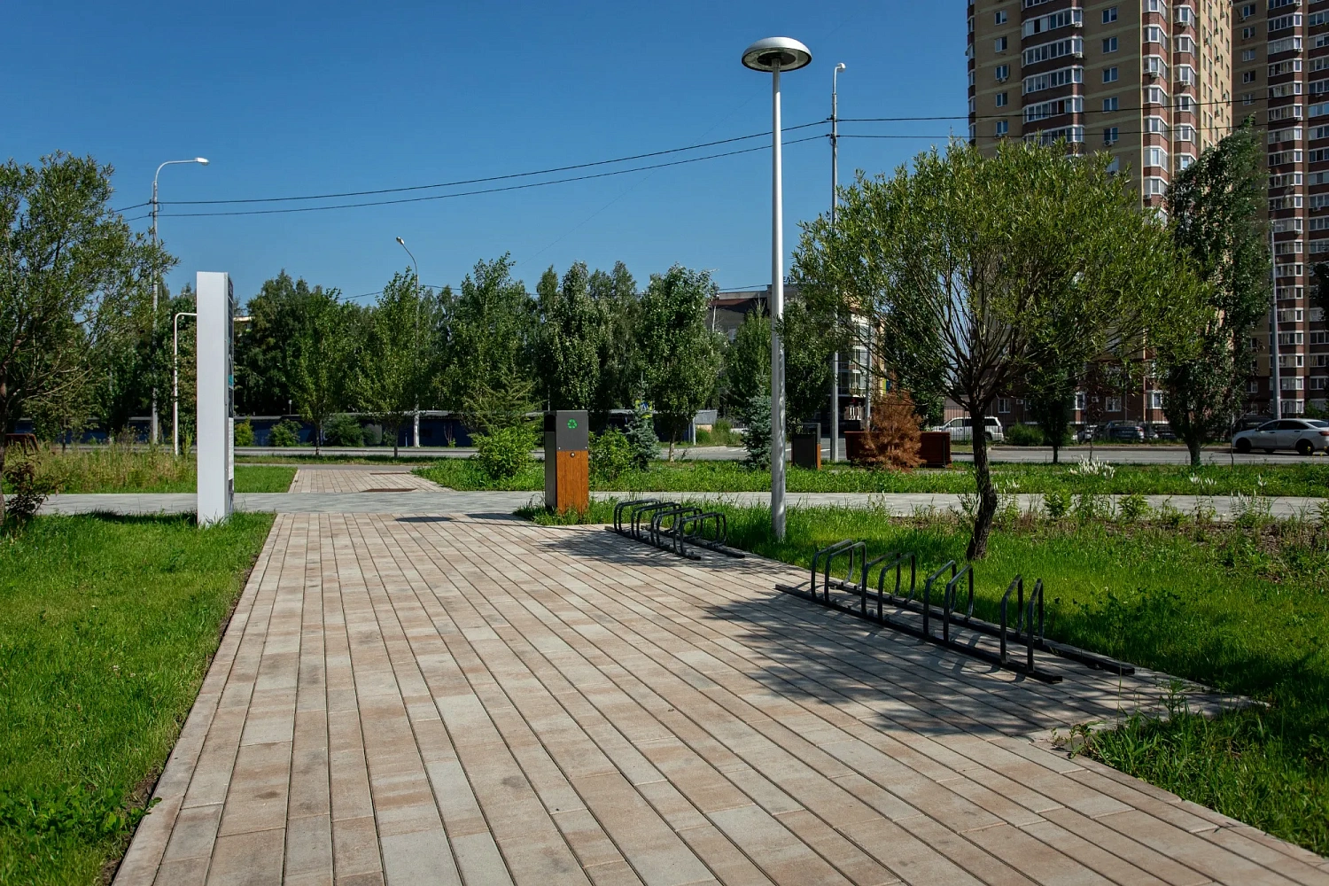 Бульвар Ершова в Тюмени