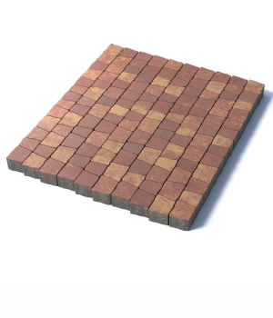 Тротуарная плитка Абрис, 60 мм, Осень