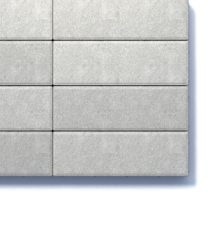 Купите тротуарную плитку Б.6.П.8 гладкая белая