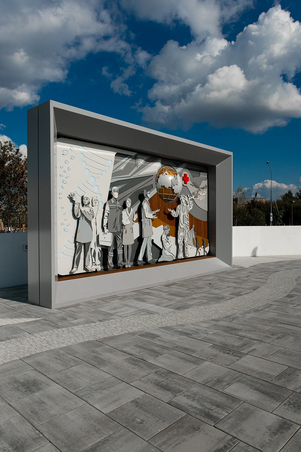 Сквер Медицинских работников в Тюмени