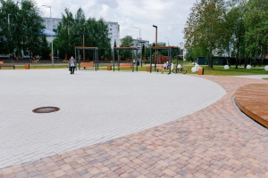 Тротуарная плитка Классико Б.1.КО.6 гладкий листопад, осень