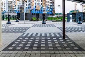 Купите квадратную тротуарную плитку от производителя компания «Выбор»